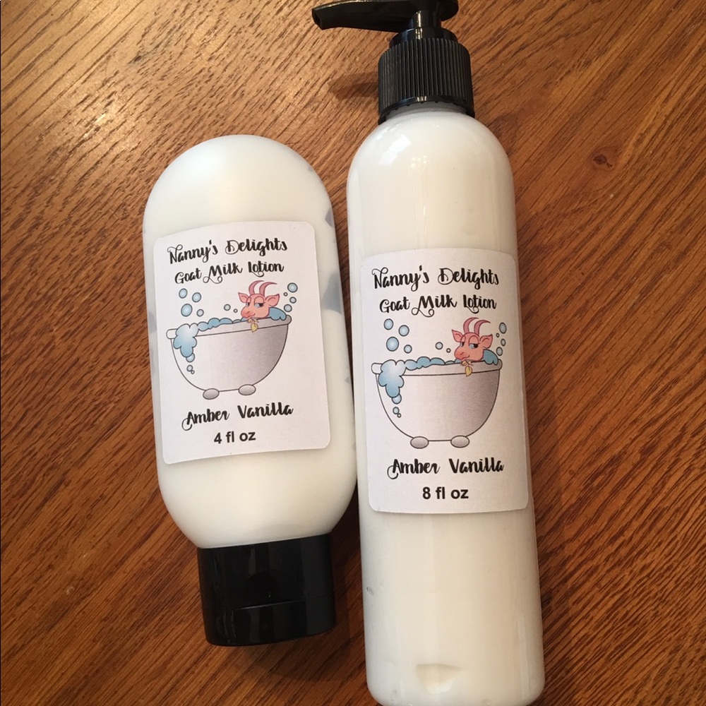 Natural Goat Milk Lotion and Soaps